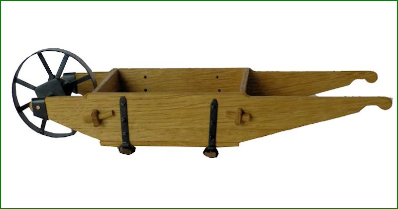 Mest kruiwagen Zwarte Woud
